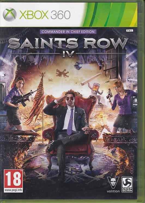 Saints Row IV Commander in Chief Edition - XBOX 360 (B Grade) (Genbrug)